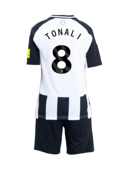 Billige Newcastle United Sandro Tonali #8 Hjemmedraktsett Barn 2024-25 Kortermet (+ Korte bukser)